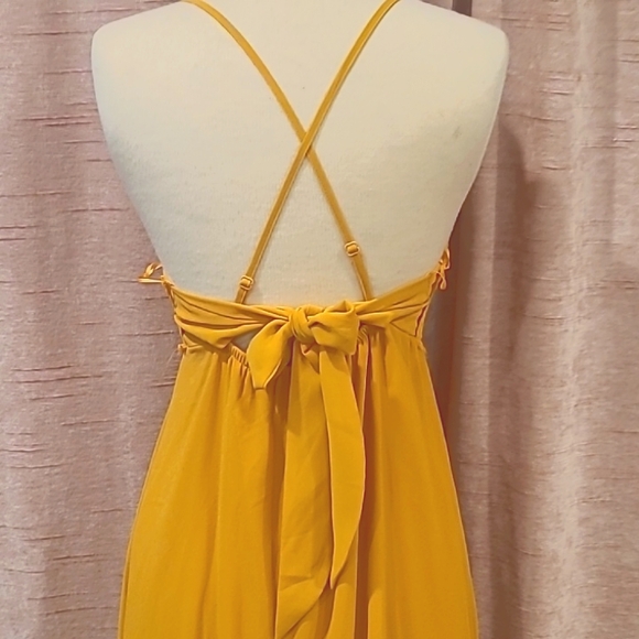 Blashe yellow dress szS - Picture 4 of 5